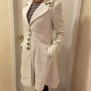 ModCloth Cream Coat
